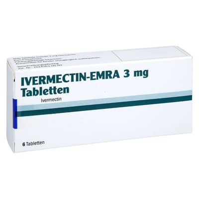 Ivermectin Emra 3 mg Tab Produktbild 1