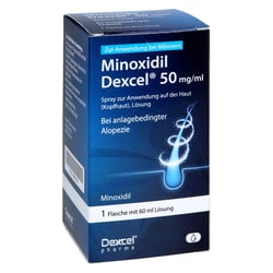 Minoxidil Dexcel 50 mg/ml zur Anwendung auf der Kopfhaut Männer