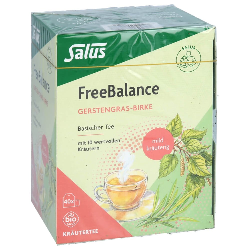 Freebalance Gerstengras-Birke Tee Bio Salus Fbtl.