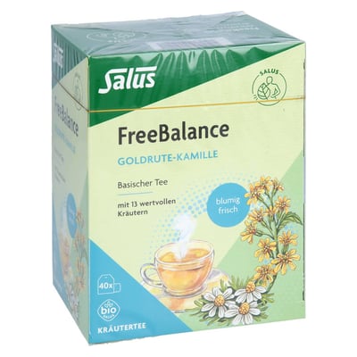 Freebalance Goldrute-Kamille Tee Bio Salus Filterbeutel Produktbild 1