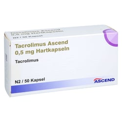 Tacrolimus Ascend 0,5 mg