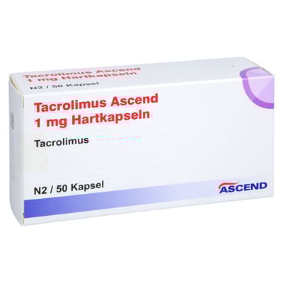 Tacrolimus Ascend 1 mg