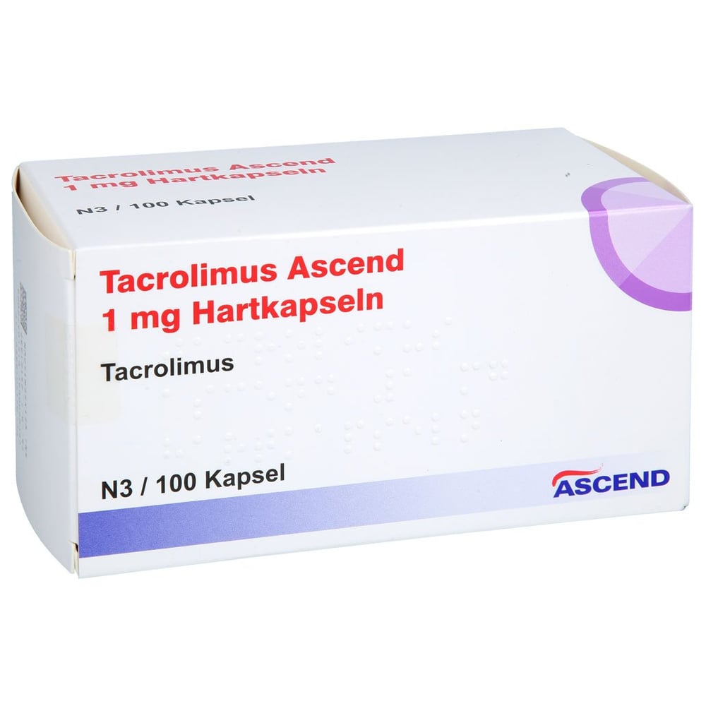 Tacrolimus Ascend 1 mg