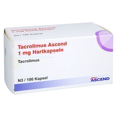 Tacrolimus Ascend 1 mg