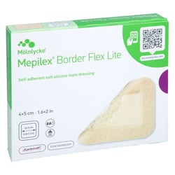 Mepilex Border Flex Lite Schaumverband 4x5 cm