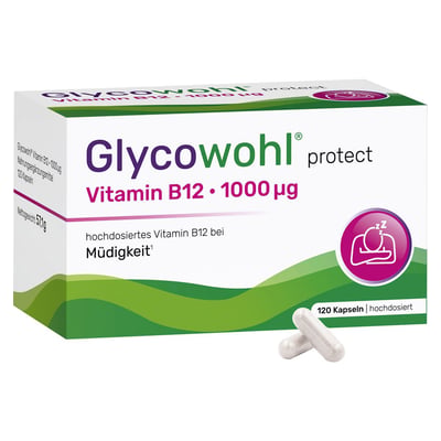 Glycowohl Vitamin B12 1000 g hochdos.vegan Kapseln Produktbild 1