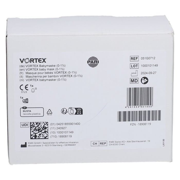 Vortex Babymaske 0-1.5