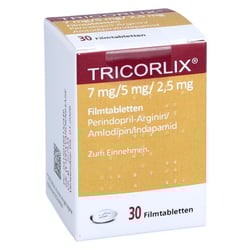 Tricorlix 7mg/5mg/2.5mg