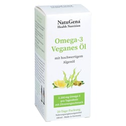 Omega-3 VEGAN 2200mg mit 1351 DHA 672 EPA Algenöl