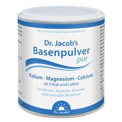 Dr.Jacob's Basenpulver pur Basen-Citrat-Laktat+Mineralstoffe