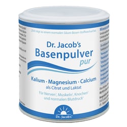 Dr. Jacob's Basenpulver pur Basen-Citrat-Laktat+Mineralstoffe