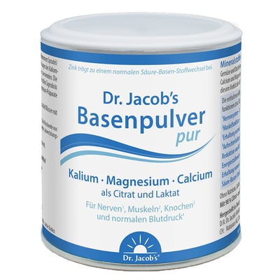 Dr. Jacob's Basenpulver pur Basen-Citrat-Laktat+Mineralstoffe Produktbild 1