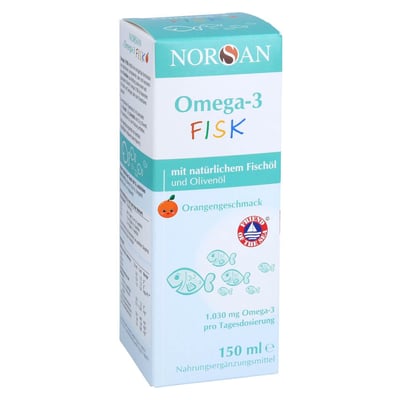 Norsan Omega-3 Fisk Kinder flüssig