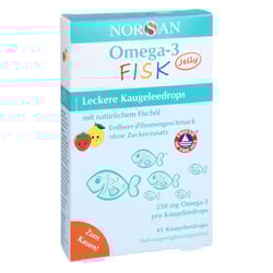 Norsan Omega-3 Fisk Jelly Kinder Dragees