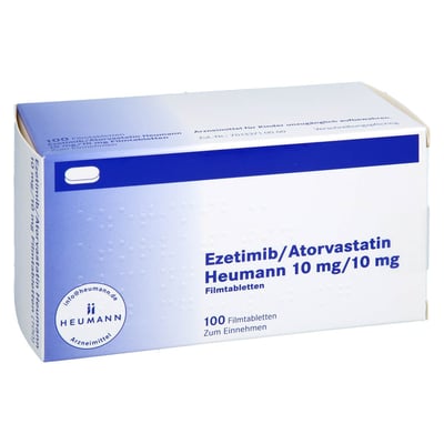 Ezetimib/Atorvastatin Heumann 10 mg/10 mg