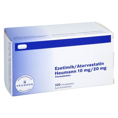 Ezetimib/Atorvastatin Heumann 10 mg/20 mg