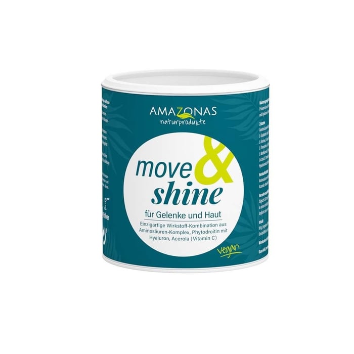 MOVE+SHINE Kollagen-Aufbauprod.f.Gelenke+Haut Plv.