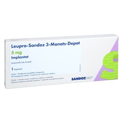LEUPRO-Sandoz 3-Mon.-Depot 5 mg Implant.i.e.F.-Sp.