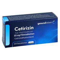 Cetirizin Fair-Med Healthcare 10 mg Gehe