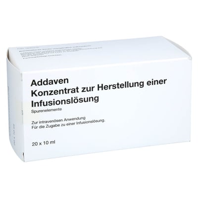 Addaven Konzentrat z.Herst.e.Infusionslösung
