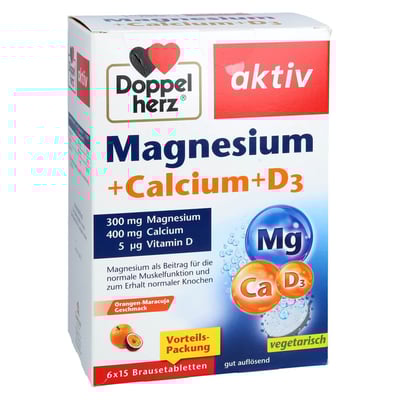 Doppelherz Magnesium + Calcium + D3
