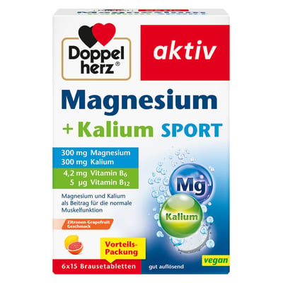 Doppelherz Magnesium + Kalium Sport