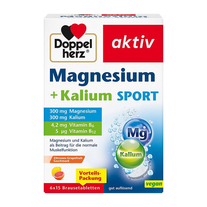Doppelherz Magnesium + Kalium Sport