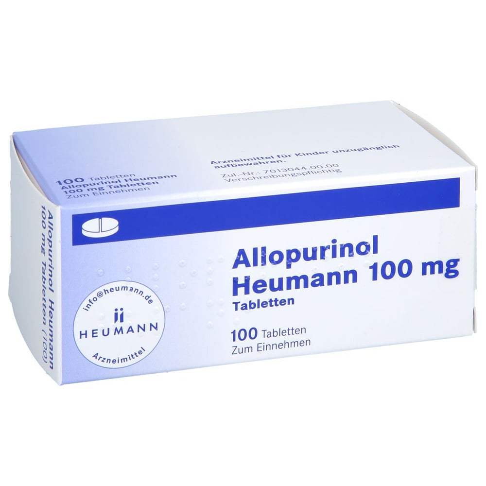 Allopurinol Heumann 100 mg