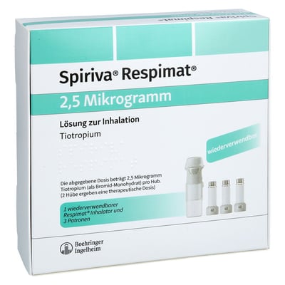 Spiriva Respimat 2,5 Mikrogramm wiederverwendbar Produktbild 1