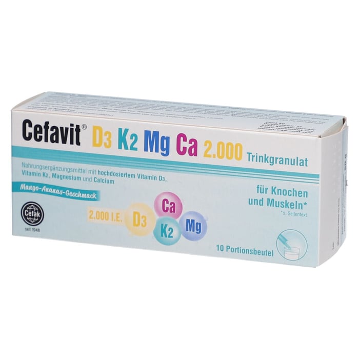 Cefavit D3 K2 Mg Ca 2.000