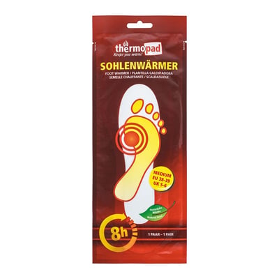 Thermopad Sohlenwärmer M Größe 38-39 Produktbild 1