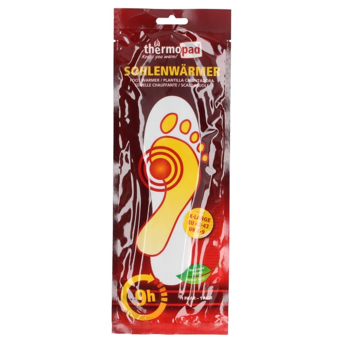 Thermopad Sohlenwärmer XL Gr. 42-43