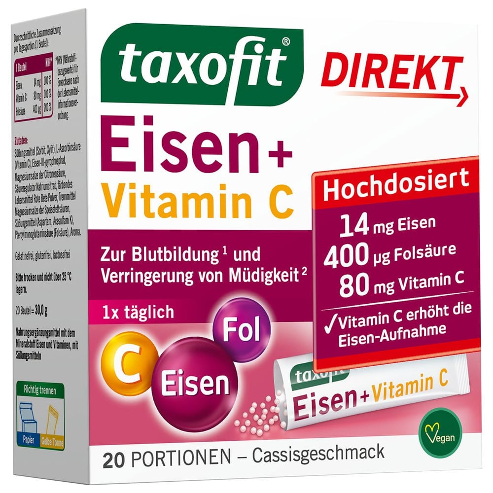 Taxofit Eisen + Vit. C Dir