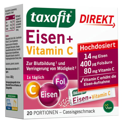 Taxofit Eisen + Vit. C Dir Produktbild 1