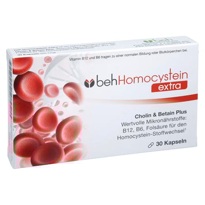 Beh Homocystein extra Kapseln