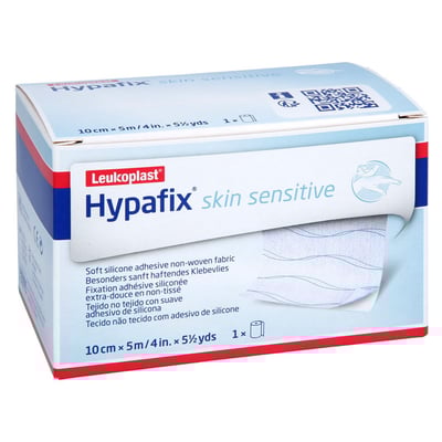 Hypafix skin sensitive Klebevlies 10 cmx5 m + Prisoma