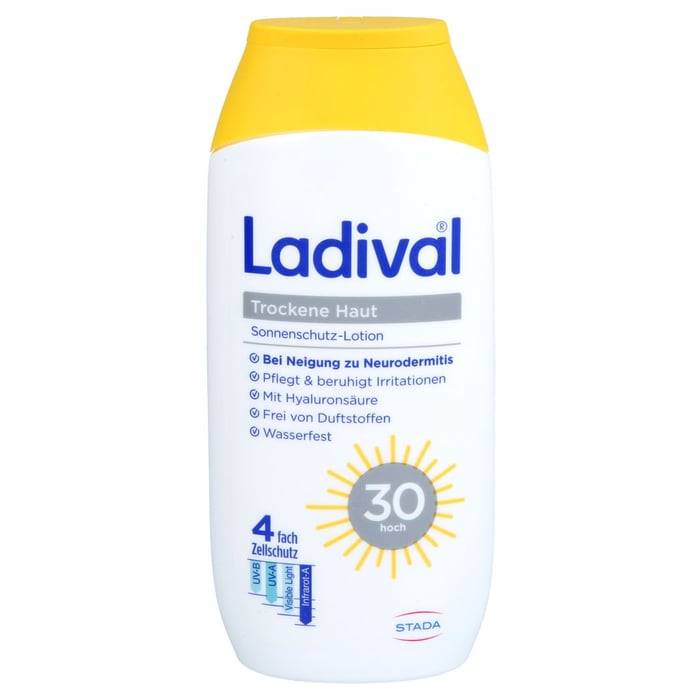 LADIVAL trockene Haut Sonnenschutz-Lotion LSF 30