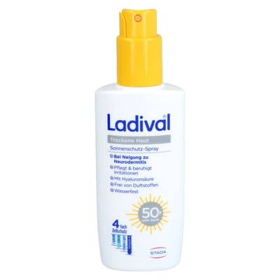 LADIVAL trockene Haut Sonnenschutz-Spray LSF 50+