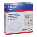 Cutimed Siltec B Schaumverband 15x15 cm m. Haftr. Produktbild 1