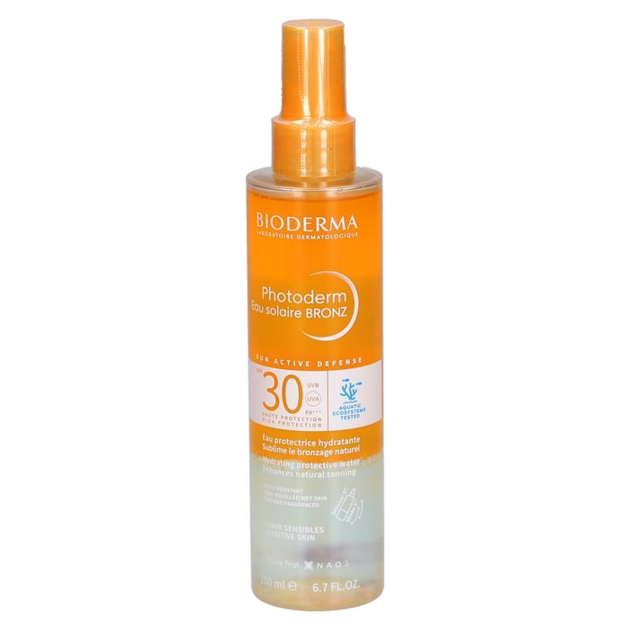 BIODERMA Photoderm Eau solaire BRONZ Spray SPF 30 Produktbild 1