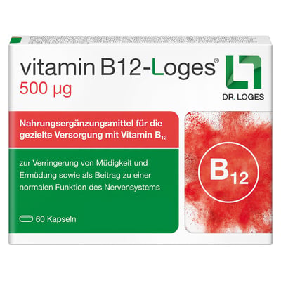 Vitamin B12-loges 500 g Kapseln