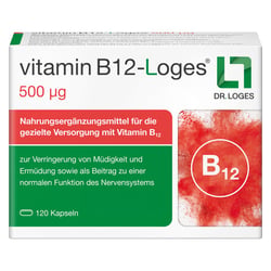 Vitamin B12-loges 500 g Kapseln
