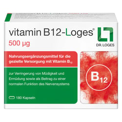 Vitamin B12-loges 500 g Kapseln