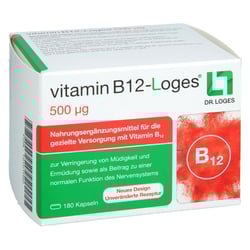 Vitamin B12-loges 500 g Kapseln