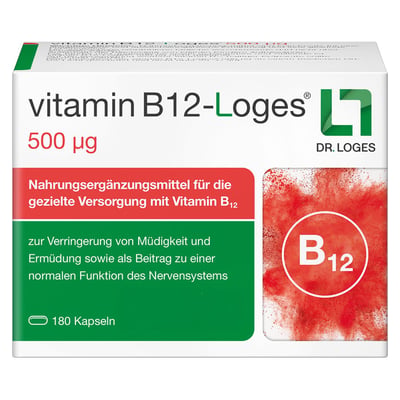 Vitamin B12-loges 500 g Kapseln