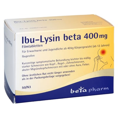 Ibu-Lysin beta 400 mg Produktbild 1