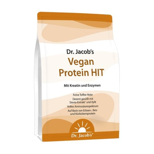 Vegan Protein HIT Proteinpulver mit Erbse + Kreatin + Enzyme