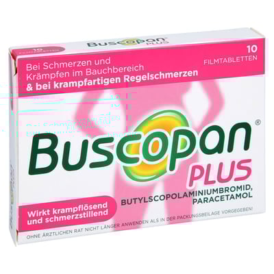 Buscopan plus 10 mg/500 mg