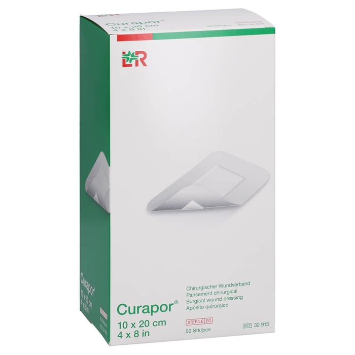 Curapor Wundverband steril chirurgisch 10x20 cm