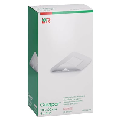 Curapor Wundverband steril chirurgisch 10x20 cm EurimPharm